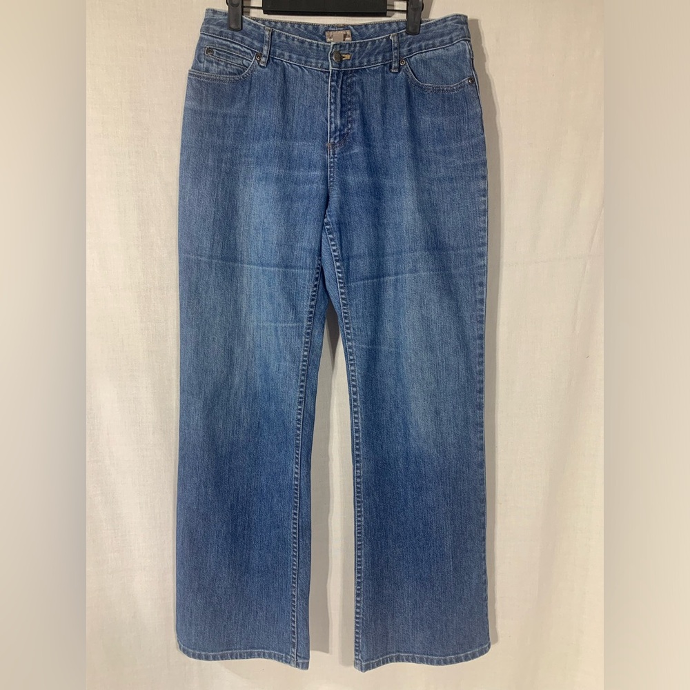 J. Jill Blue Relaxed Jeans Classic Style